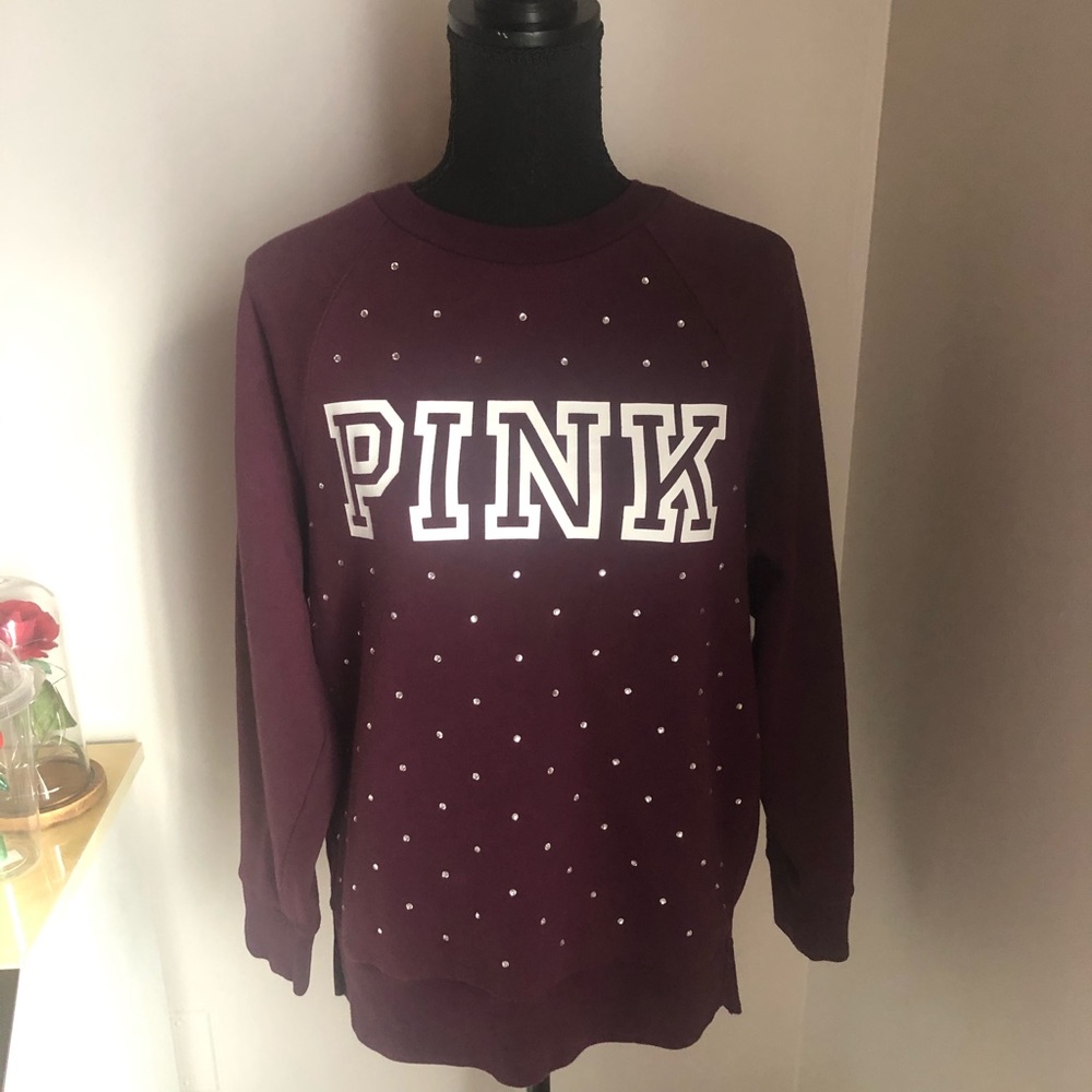 Victoria’s Secret pink sweatshirt!
